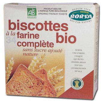 Biscottes complètes 300g Biscottes complètes 300g