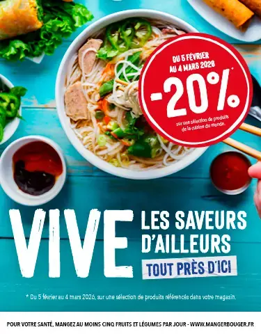 Vive les saveurs d'ailleurs, tout près d'ici !
